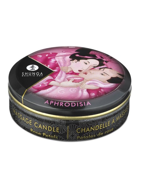 VELA DE MASAJE PÉTALOS DE ROSA 30ML