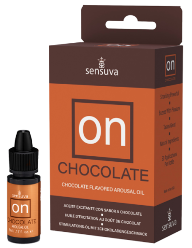 SENSUVA EN ACEITE DE EXCITACIÓN DE CHOCOLATE 5ML