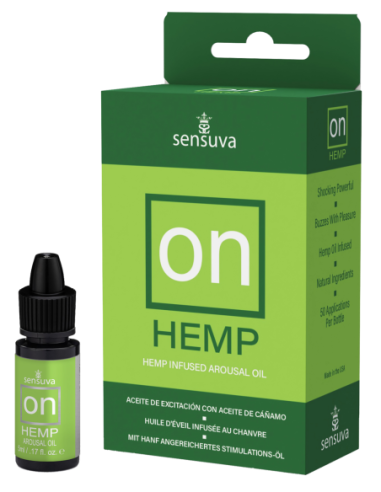 SENSUVA EN ACEITE DE EXCITACIÓN DE CÁÑAMO 5ML