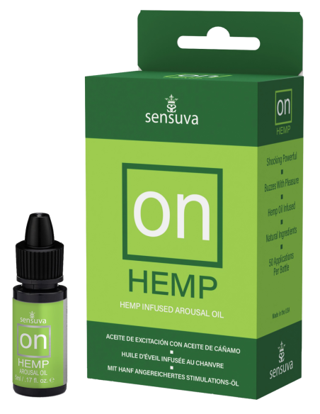SENSUVA EN ACEITE DE EXCITACIÓN DE CÁÑAMO 5ML