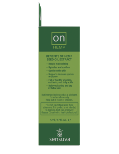 SENSUVA ON HEMP AROUSAL OIL 5ML