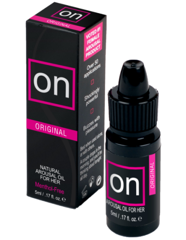 SENSUVA ON ORIGINAL AROUSAL OIL 5ML CAJA PEQUEÑA