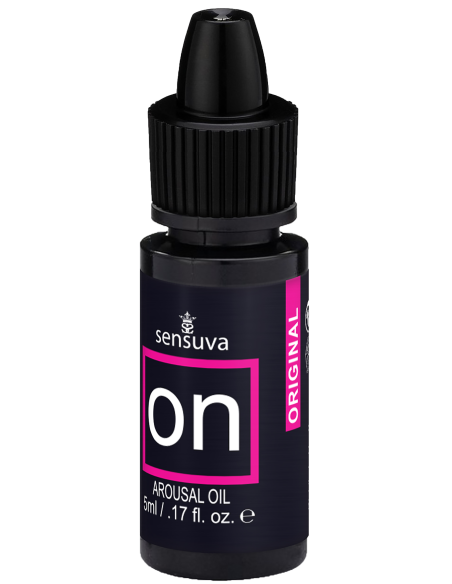 SENSUVA ON ORIGINAL AROUSAL OIL 5ML CAJA PEQUEÑA