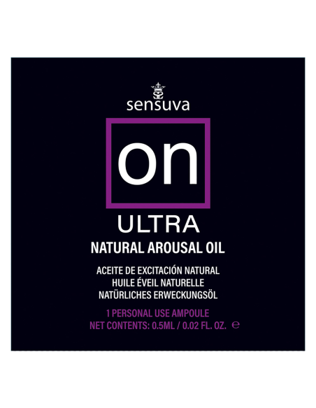 SENSUVA EN ACEITE ULTRA EXCITANTE AMPOLLA DE UN SOLO USO