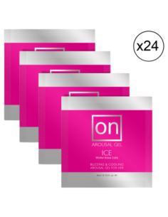 SENSUVA ON ICE AROUSAL OIL 24 PIECE SINGLE USE AMPOULE...