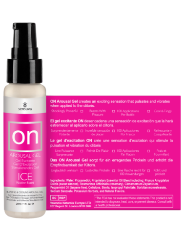 SENSUVA ON ICE GEL EXCITACIÓN 29ML