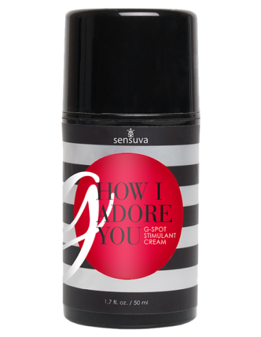 SENSUVA G, HOW I ADORE YOU G-SPOT ENHANCEMENT CREAM 50ML