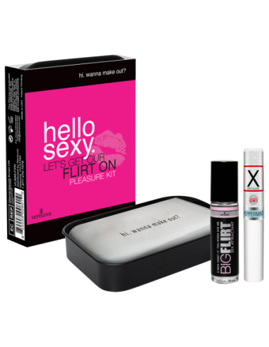 SENSUVA HELLO SEXY LET’S GET OUR FLIRT ON PLEASURE KIT