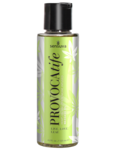 SENSUVA PROVOCATIFE HEMP OIL INFUSED MASSAGE OIL 125ML