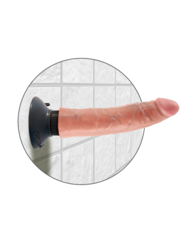 KING COCK 7 PULGADAS VIBRADOR COCK LIGHT