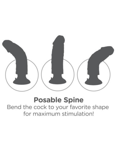 KING COCK 9 INCH VIBRATING COCK LIGHT