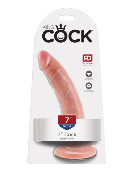 KING COCK 7 PULGADAS POLLA LUZ