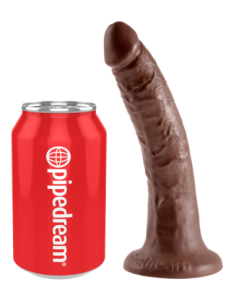 KING COCK 7 INCH COCK BROWN