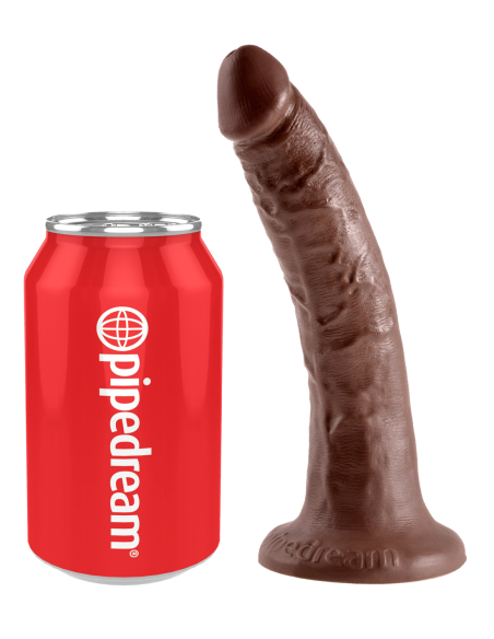 KING COCK 7 INCH COCK BROWN