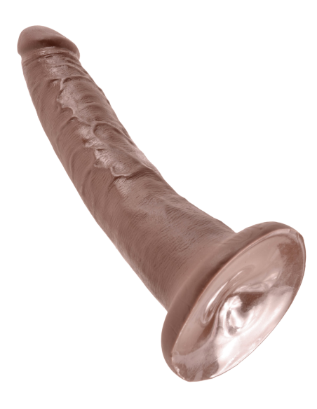 KING COCK 7 INCH COCK BROWN