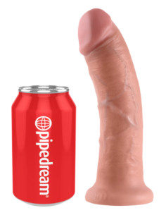 KING COCK POLLA DE 8 PULGADAS LUZ