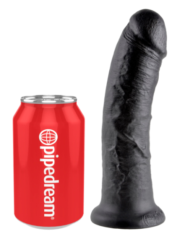 KING COCK 8 INCH COCK BLACK