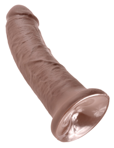 KING COCK 8 INCH COCK BROWN
