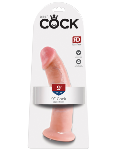 KING COCK 9 PULGADAS POLLA LUZ