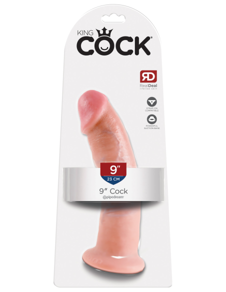 KING COCK 9 PULGADAS POLLA LUZ