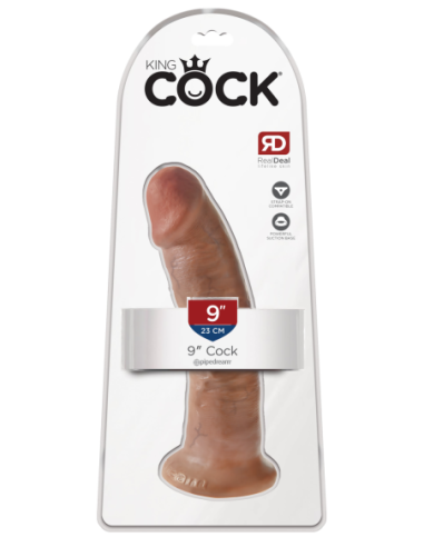 KING COCK 9 INCH COCK TAN