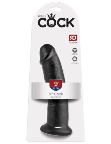 KING COCK 9 INCH COCK BLACK