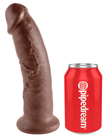 KING COCK 9 INCH COCK BROWN