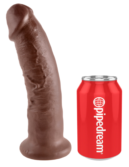 KING COCK 9 INCH COCK BROWN