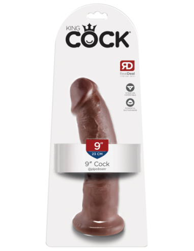 KING COCK 9 INCH COCK BROWN