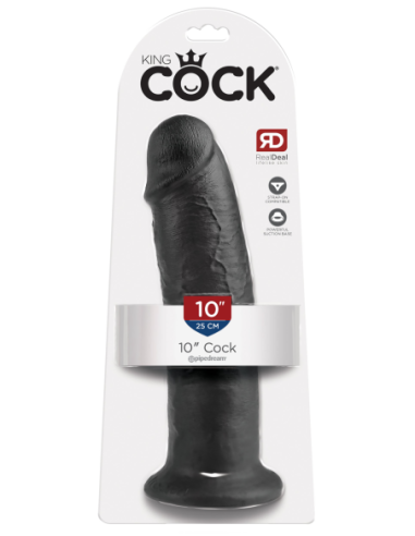 KING COCK 10 INCH COCK BLACK