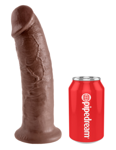 KING COCK 10 INCH COCK BROWN