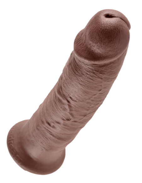 KING COCK 10 INCH COCK BROWN