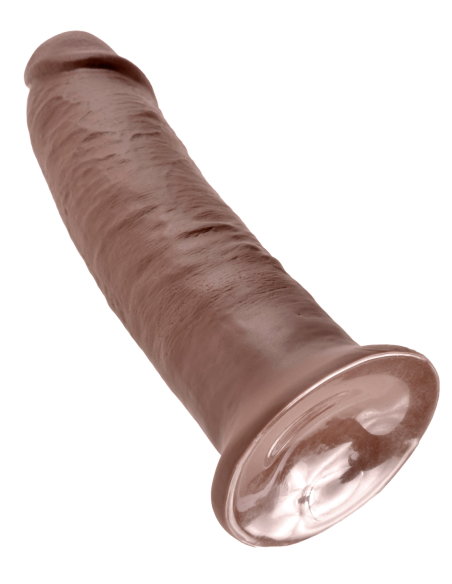KING COCK 10 INCH COCK BROWN