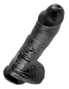 KING COCK 10 INCH COCK WITH BALLS BLACK 2