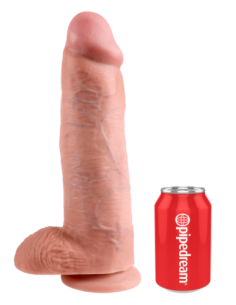 KING COCK 12 INCH COCK WITH BALLS LIGHT