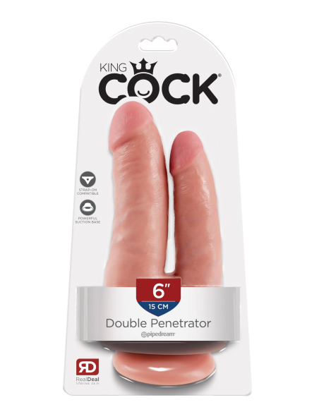 KING COCK DOUBLE PENETRATOR LIGHT