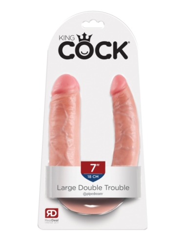 KING COCK GRANDE DOBLE LUZ DE PROBLEMA