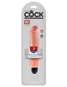 KING COCK 7 PULGADAS VIBRADOR RÍGIDO LIGERO 2