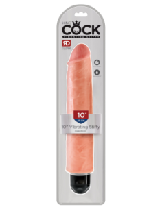 KING COCK 10 PULGADAS VIBRADOR RÍGIDO LUZ 2
