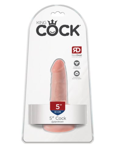 KING COCK 5 PULGADAS POLLA LUZ