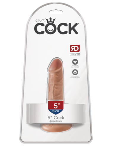 KING COCK 5 PULGADAS POLLA BRONCEADA