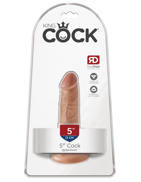 KING COCK 5 PULGADAS POLLA BRONCEADA