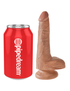 KING COCK 6 INCH COCK WITH BALLS LIGHT