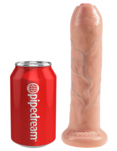 KING COCK 7 PULGADAS LUZ SIN CORTAR