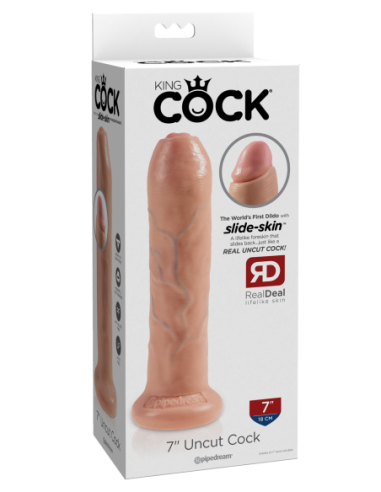 KING COCK 7 INCH UNCUT LIGHT