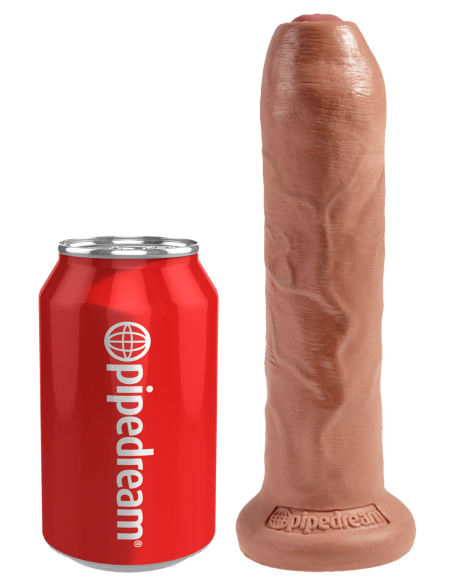 KING COCK 7 INCH UNCUT TAN