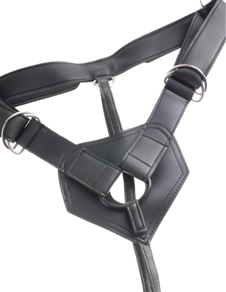 KING COCK STRAP ON HARNESS WITH 9 INCH COCK LIGHT