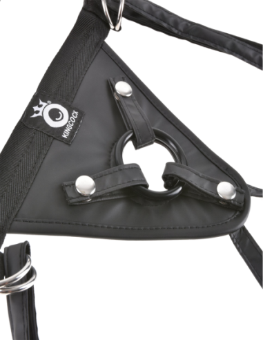 KING COCK FIT RITE HARNESS BLACK