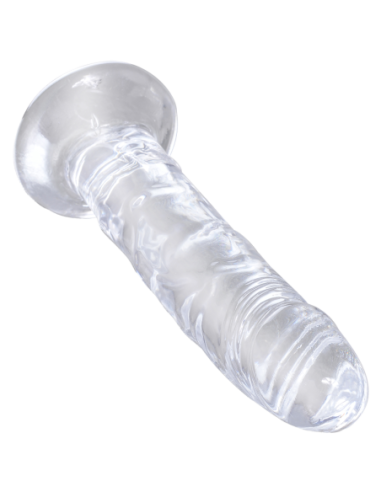 KING COCK CLEAR 6 INCH CLEAR