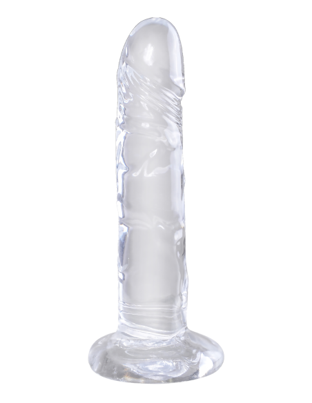 KING COCK CLEAR 6 INCH CLEAR